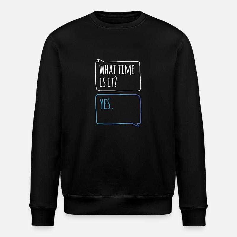 Erzähler 4 - Stanley/Stella Unisex Bio-Sweatshirt ROLLER - Schwarz