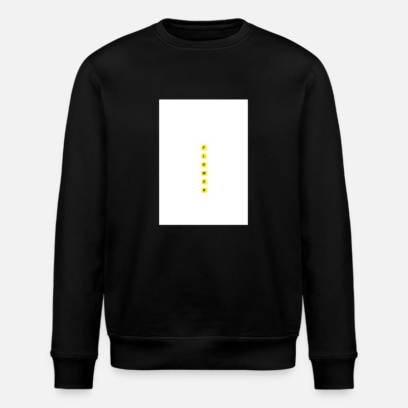 FLOWER - Stanley/Stella Unisex Bio-Sweatshirt ROLLER - Schwarz