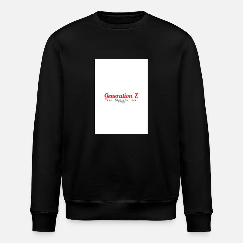 Generation Z - Stanley/Stella Unisex Bio-Sweatshirt ROLLER - Schwarz