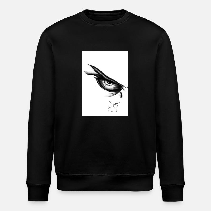 Yeux anges - Sweat bio ROLLER Stanley/Stella Unisexe - noir