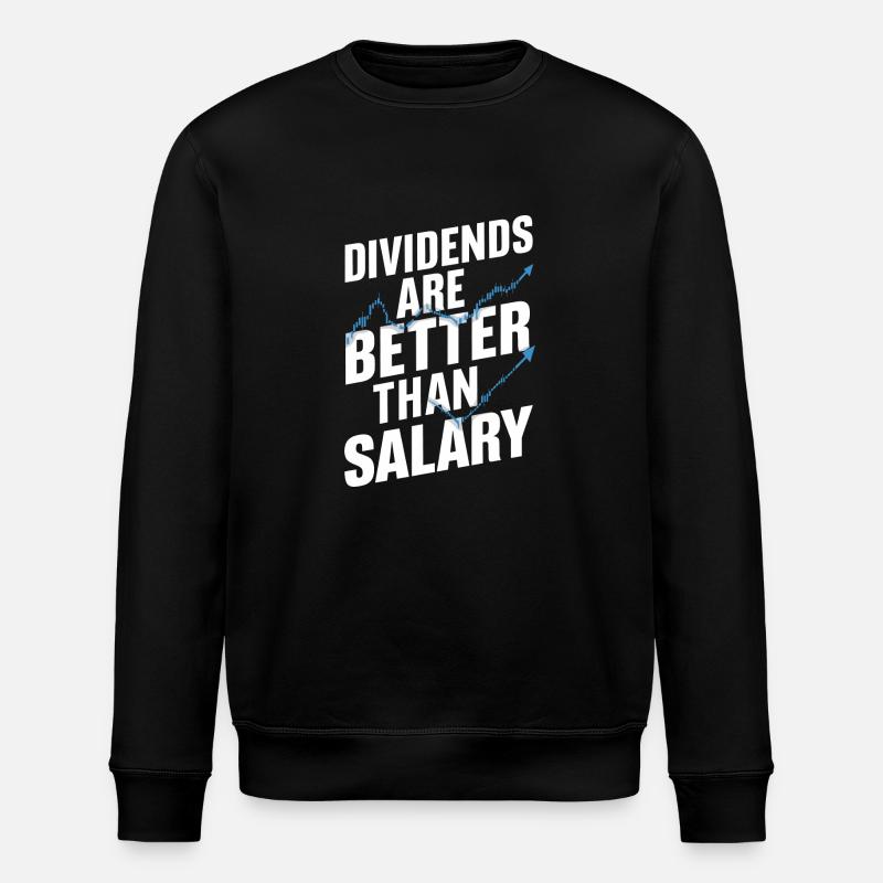Dividenden statt Gehalt - Stanley/Stella Unisex Bio-Sweatshirt ROLLER - Schwarz