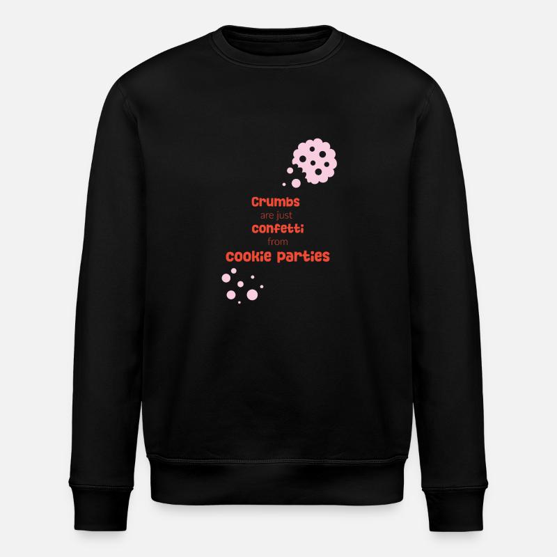 Crumb Confett - Stanley/Stella Unisex Bio-Sweatshirt ROLLER - Schwarz