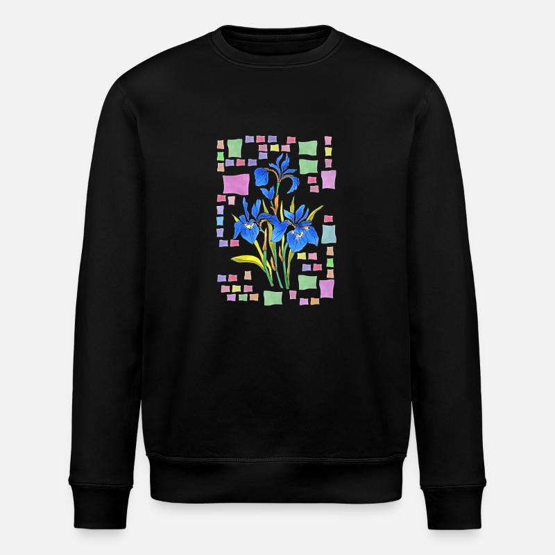 Fleur - Sweat bio ROLLER Stanley/Stella Unisexe - noir