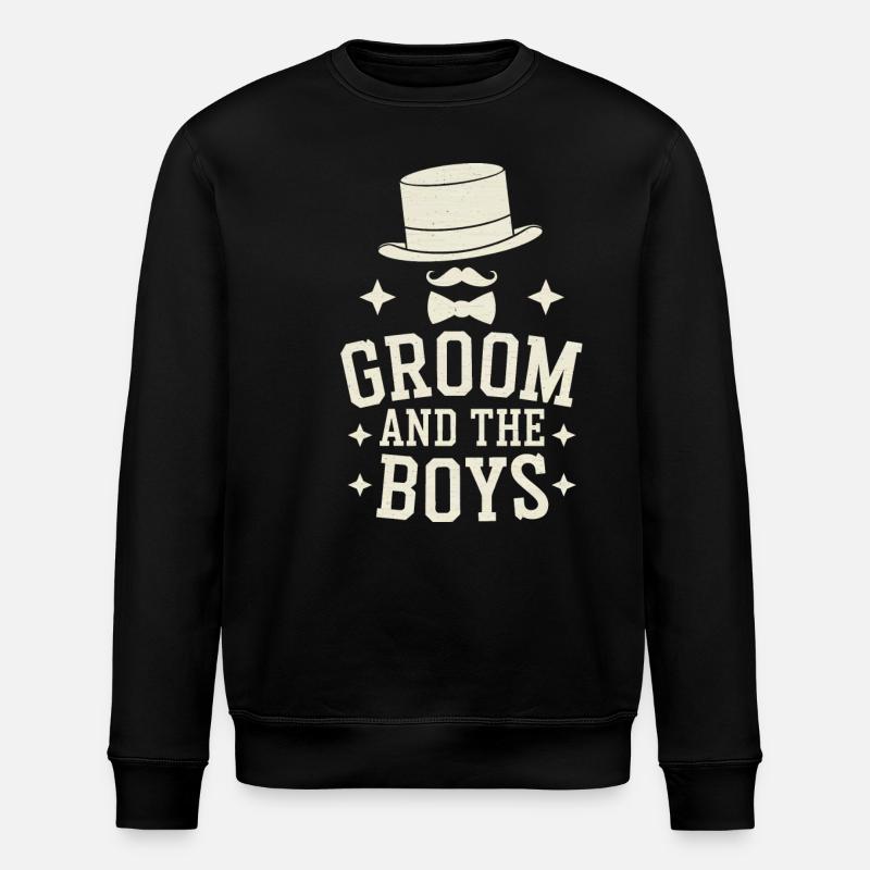 Marié Mariage Mariage - Sweat bio ROLLER Stanley/Stella Unisexe - noir
