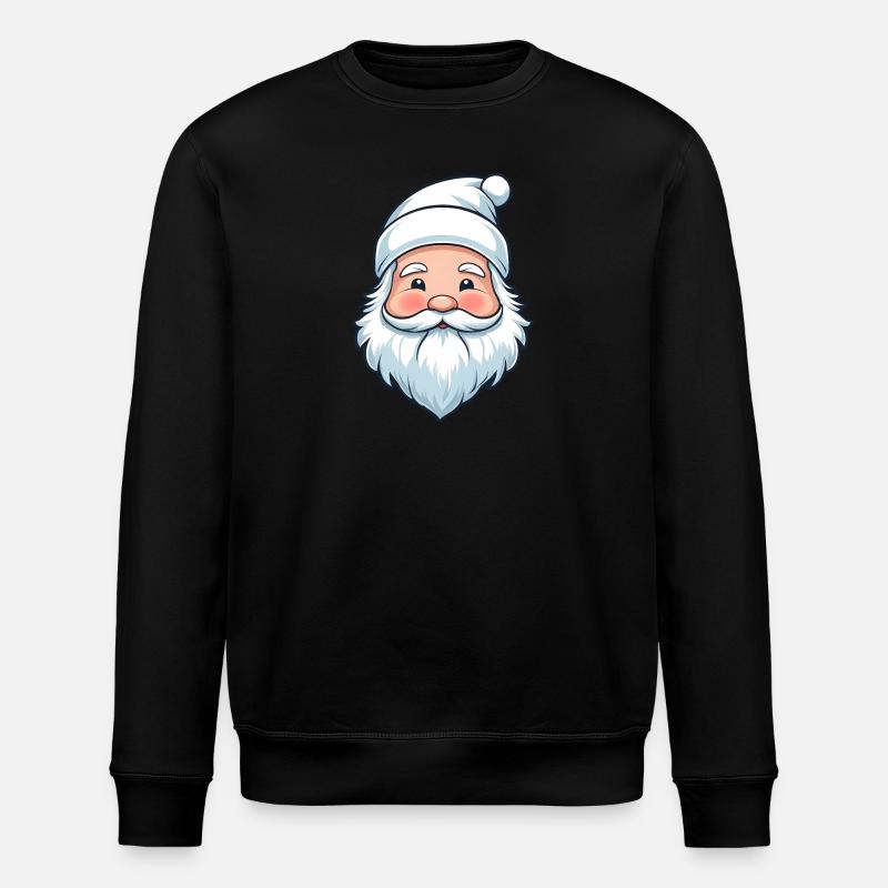 Magie de Noël blanche - Sweat bio ROLLER Stanley/Stella Unisexe - noir