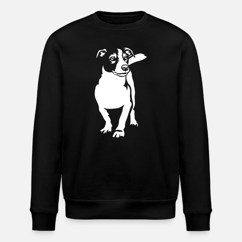 Jack Russell Terrier « Black Edition » - Sweat bio ROLLER Stanley/Stella Unisexe - noir