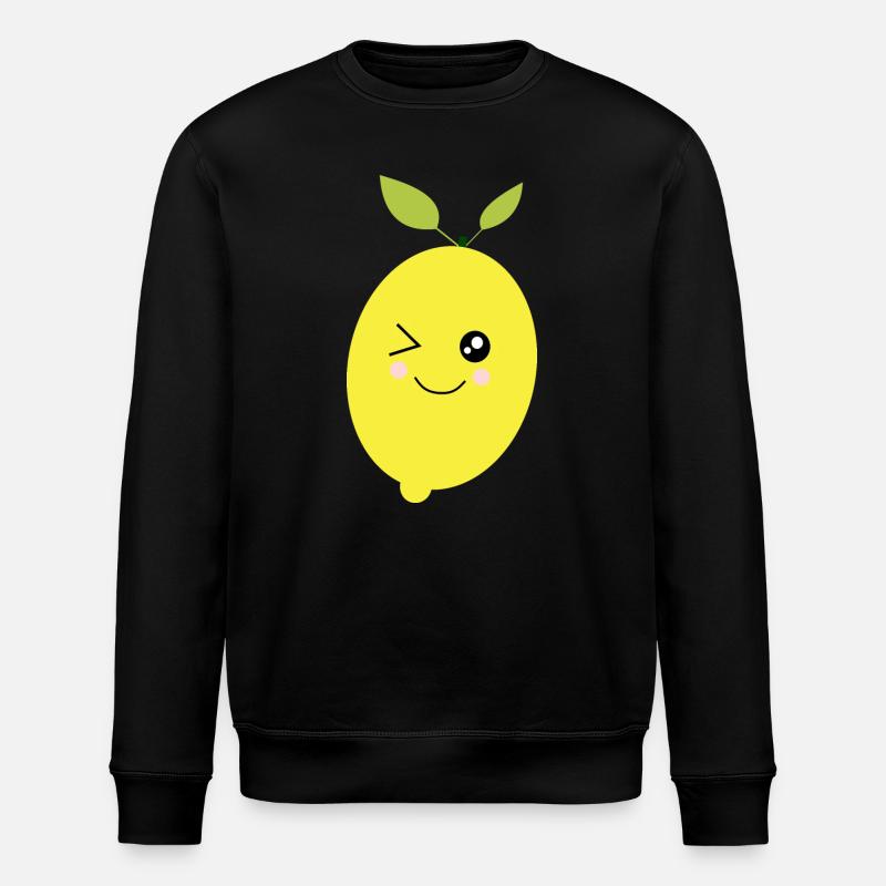 Lemon Lime Lime - Stanley/Stella ROLLER Unisex Organic Sweatshirt - black
