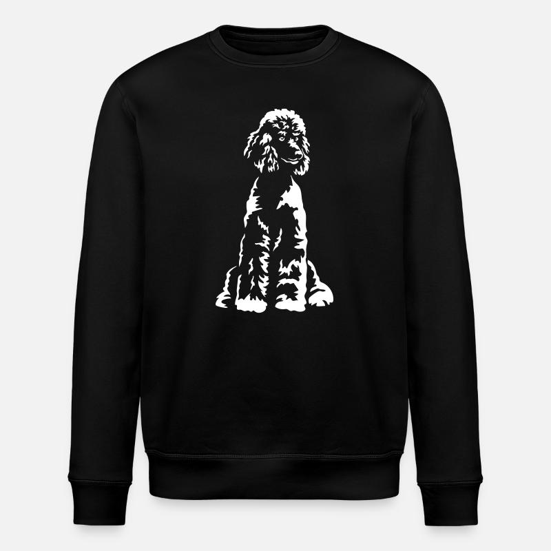Poodle "Black Edition" - Stanley/Stella ROLLER Unisex Organic Sweatshirt - black