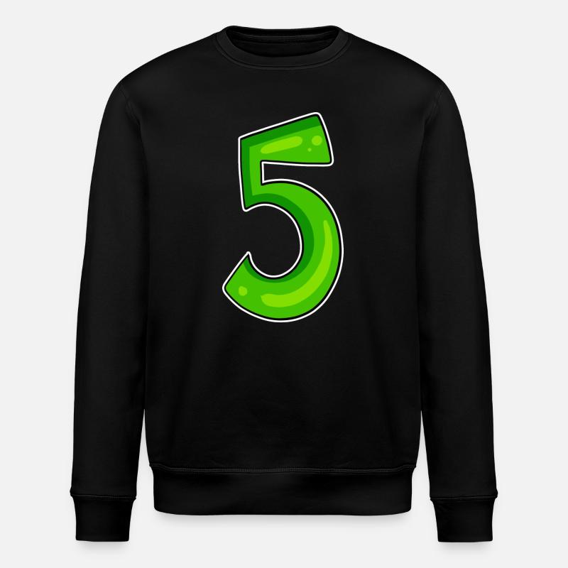 Numéro 5 Numéro Vert - Sweat bio ROLLER Stanley/Stella Unisexe - noir