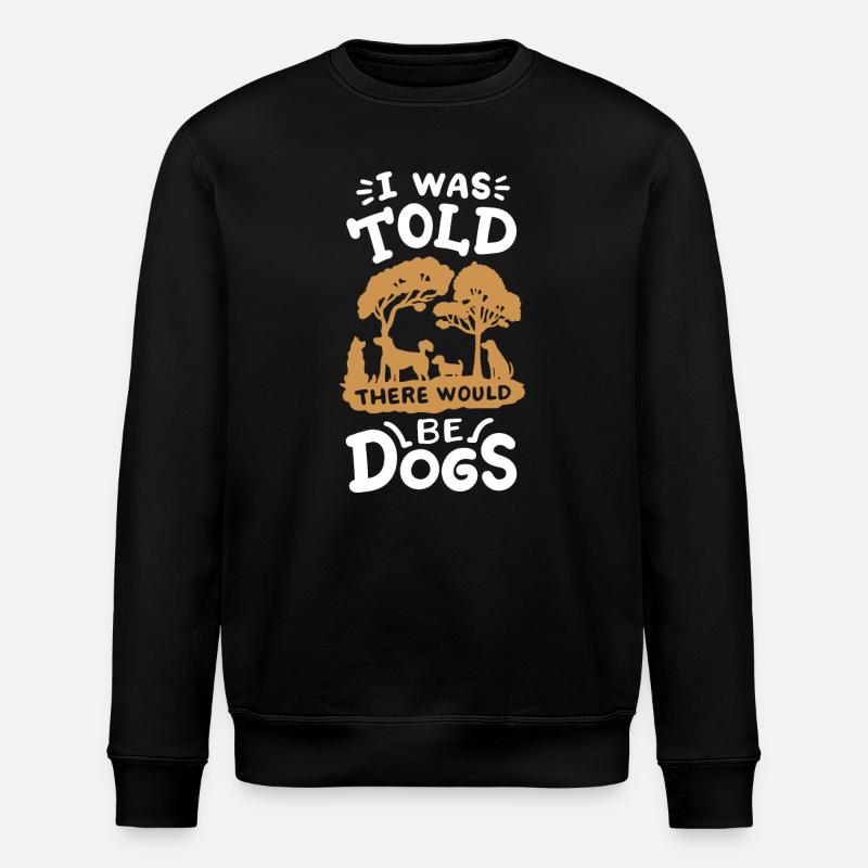 Hundeliebhaber Hundebesitzer - Stanley/Stella Unisex Bio-Sweatshirt ROLLER - Schwarz