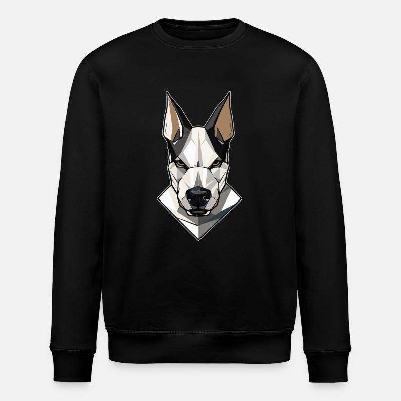 Bullterrier - Stanley/Stella Unisex Bio-Sweatshirt ROLLER - Schwarz