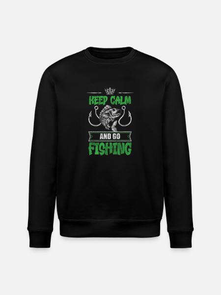 Pêche Perche Bateau Étang - Sweat bio ROLLER Stanley/Stella Unisexe - noir