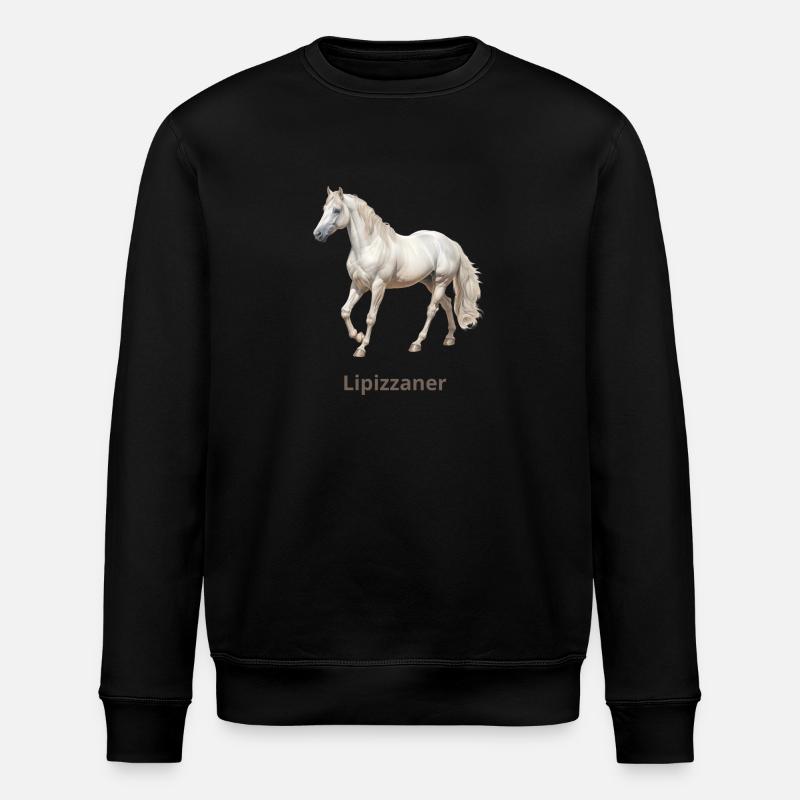 Lipizzaner - Stanley/Stella Unisex Bio-Sweatshirt ROLLER - Schwarz