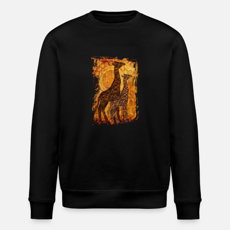 AFRICAN SUMMER - Stanley/Stella Unisex Bio-Sweatshirt ROLLER - Schwarz