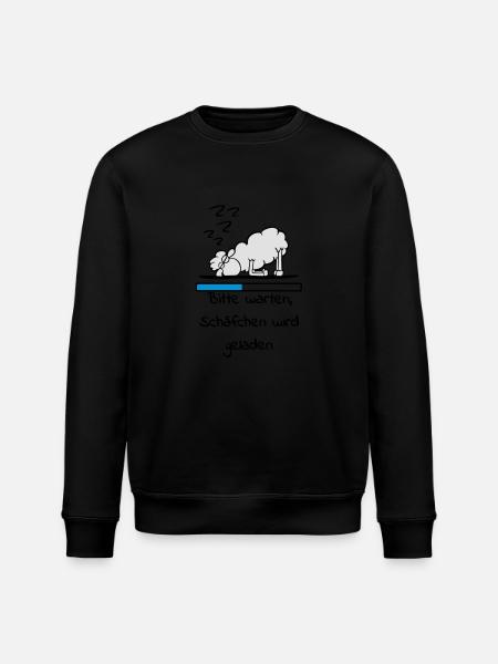 Schäfchen - Stanley/Stella Unisex Bio-Sweatshirt ROLLER - Schwarz