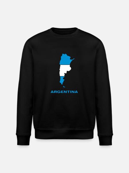 argentina - Stanley/Stella ROLLER Unisex Organic Sweatshirt - black