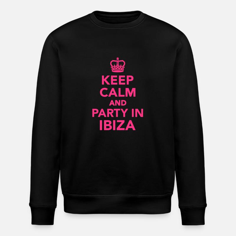Ibiza - Stanley/Stella Unisex Bio-Sweatshirt ROLLER - Schwarz