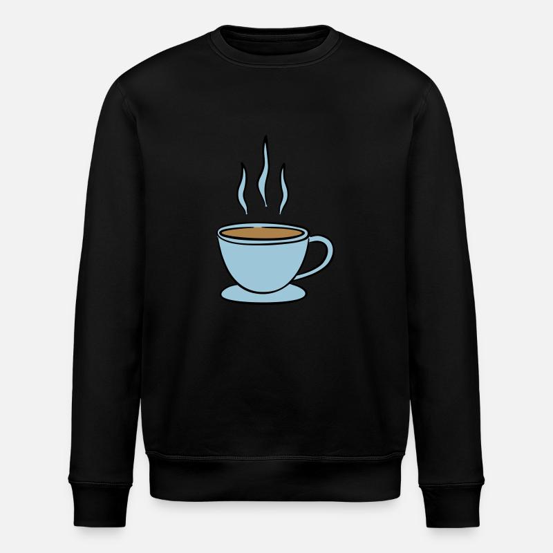 Coffee - Sweat bio ROLLER Stanley/Stella Unisexe - noir