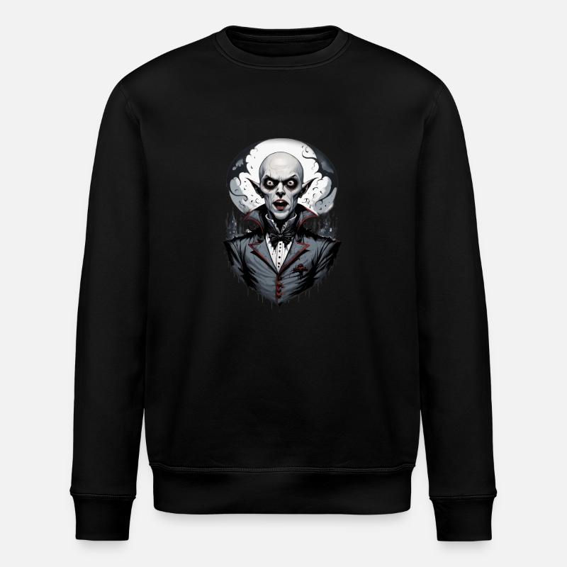 un vampire souriant 11 - Sweat bio ROLLER Stanley/Stella Unisexe - noir