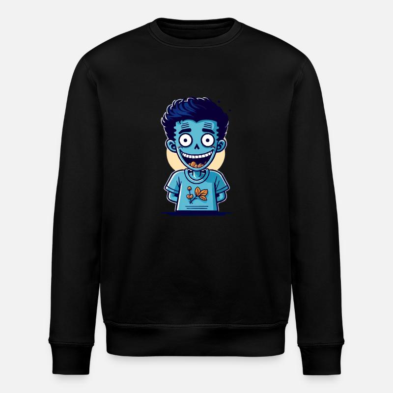 Zombie - Stanley/Stella Unisex Bio-Sweatshirt ROLLER - Schwarz