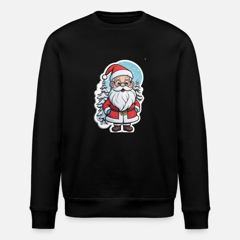 Père Noël - Sweat bio ROLLER Stanley/Stella Unisexe - noir