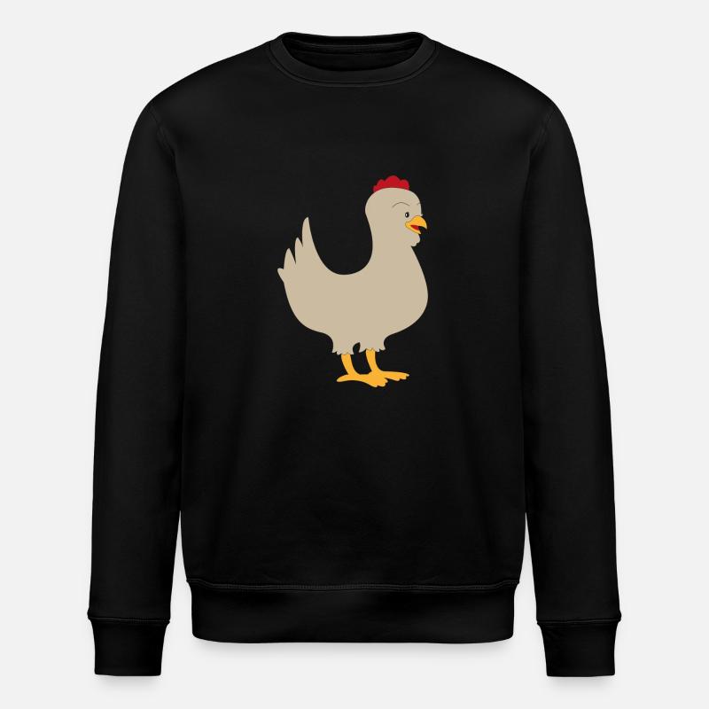 poulet - Sweat bio ROLLER Stanley/Stella Unisexe - noir