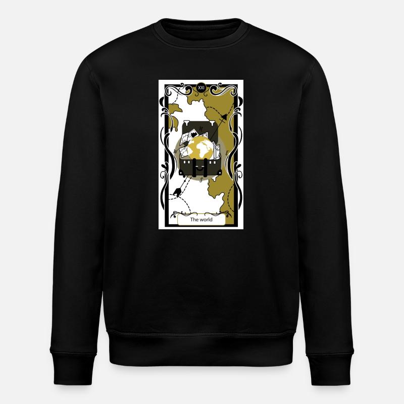 Le monde  - Sweat bio ROLLER Stanley/Stella Unisexe - noir
