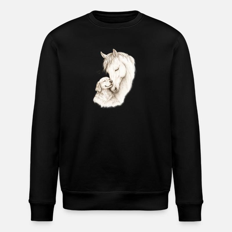 Gentle Souls - Stanley/Stella ROLLER Unisex Organic Sweatshirt - black