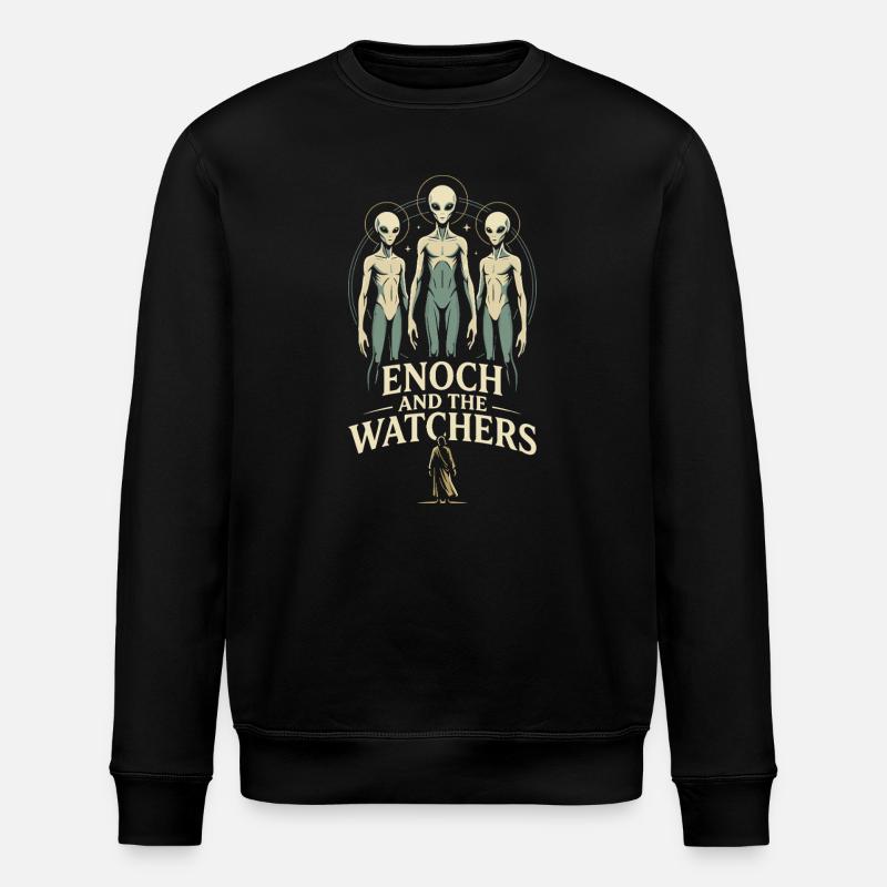 Enoch et les Observateurs - Sweat bio ROLLER Stanley/Stella Unisexe - noir