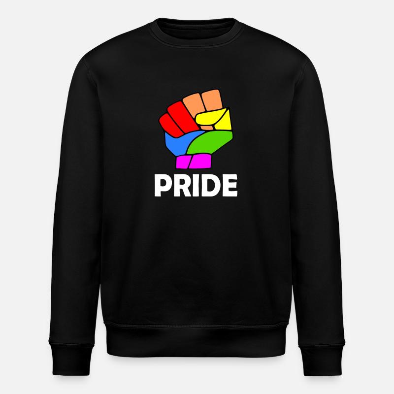 Pride - Stanley/Stella ROLLER Unisex Organic Sweatshirt - black