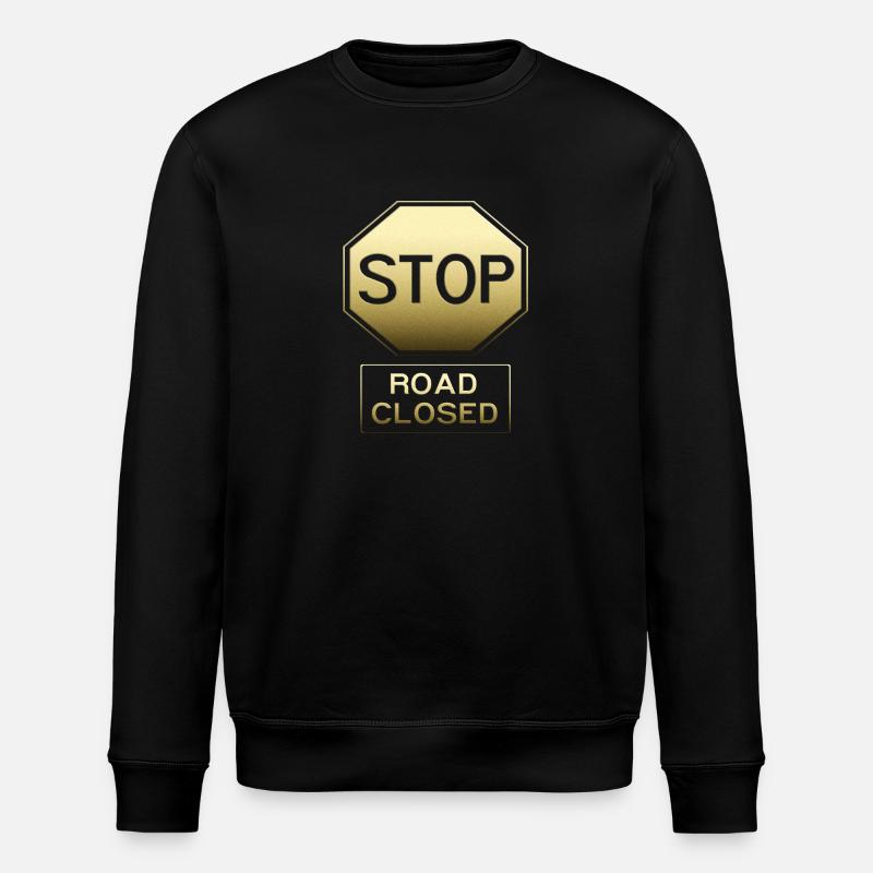 STOP - Stanley/Stella Unisex Bio-Sweatshirt ROLLER - Schwarz