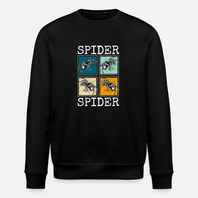 Spider Pet Tarantula - Stanley/Stella ROLLER Unisex Organic Sweatshirt - black