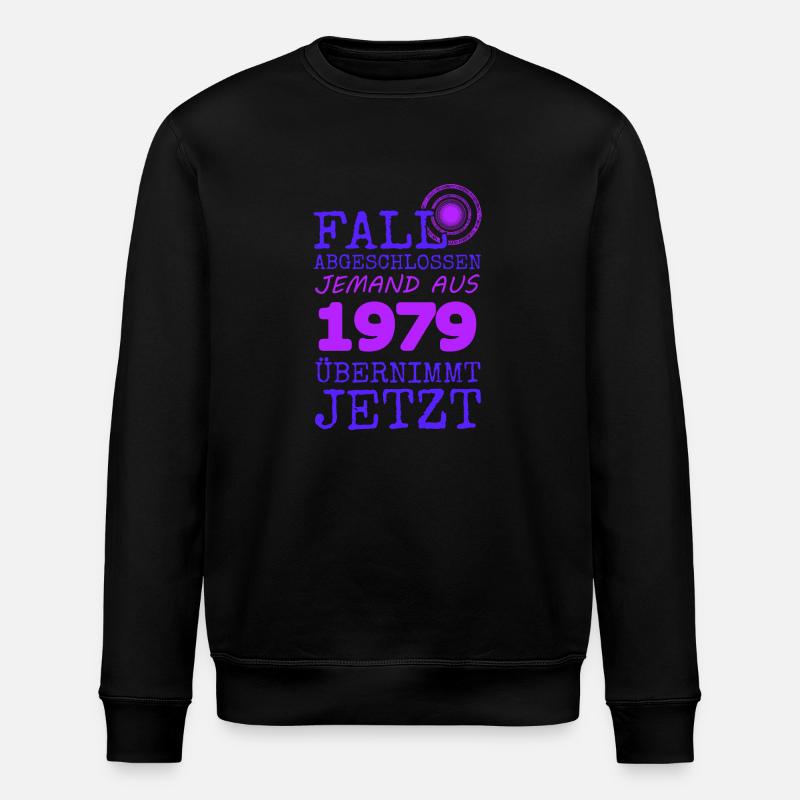 Fall 1979 - Stanley/Stella Unisex Bio-Sweatshirt ROLLER - Schwarz