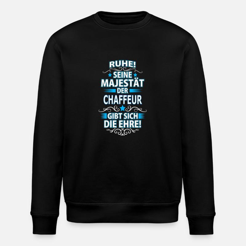 CHAFFEUR - Stanley/Stella Unisex Bio-Sweatshirt ROLLER - Schwarz