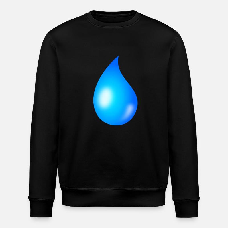 drops - Stanley/Stella ROLLER Unisex Organic Sweatshirt - black