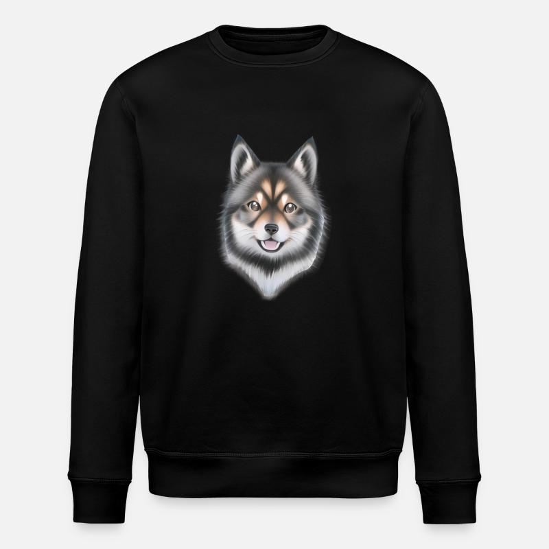 Le chien mignon - Sweat bio ROLLER Stanley/Stella Unisexe - noir