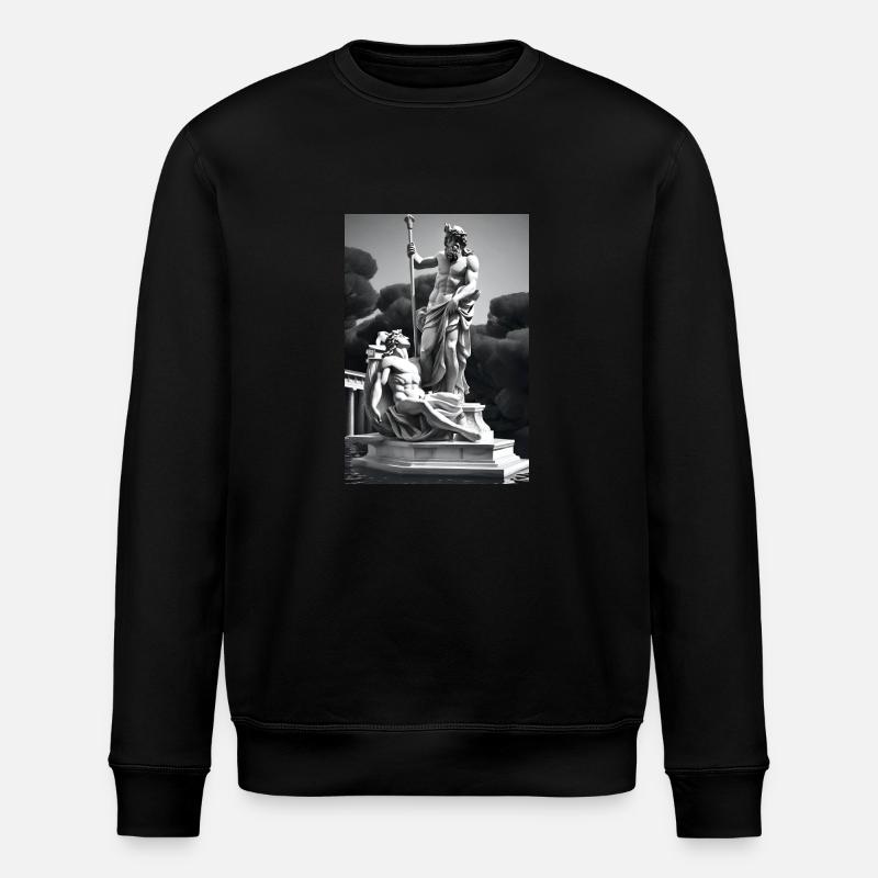Zeus et Apollon - Sweat bio ROLLER Stanley/Stella Unisexe - noir