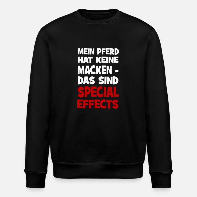 Special EffectsPferd - Stanley/Stella Unisex Bio-Sweatshirt ROLLER - Schwarz