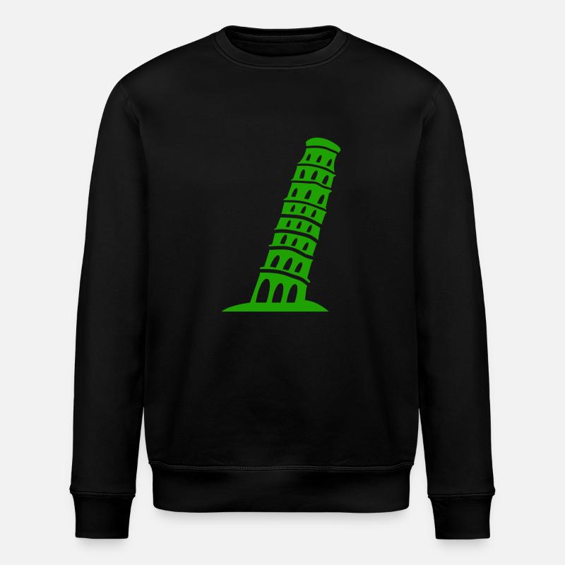 pisa - Stanley/Stella Unisex Bio-Sweatshirt ROLLER - Schwarz