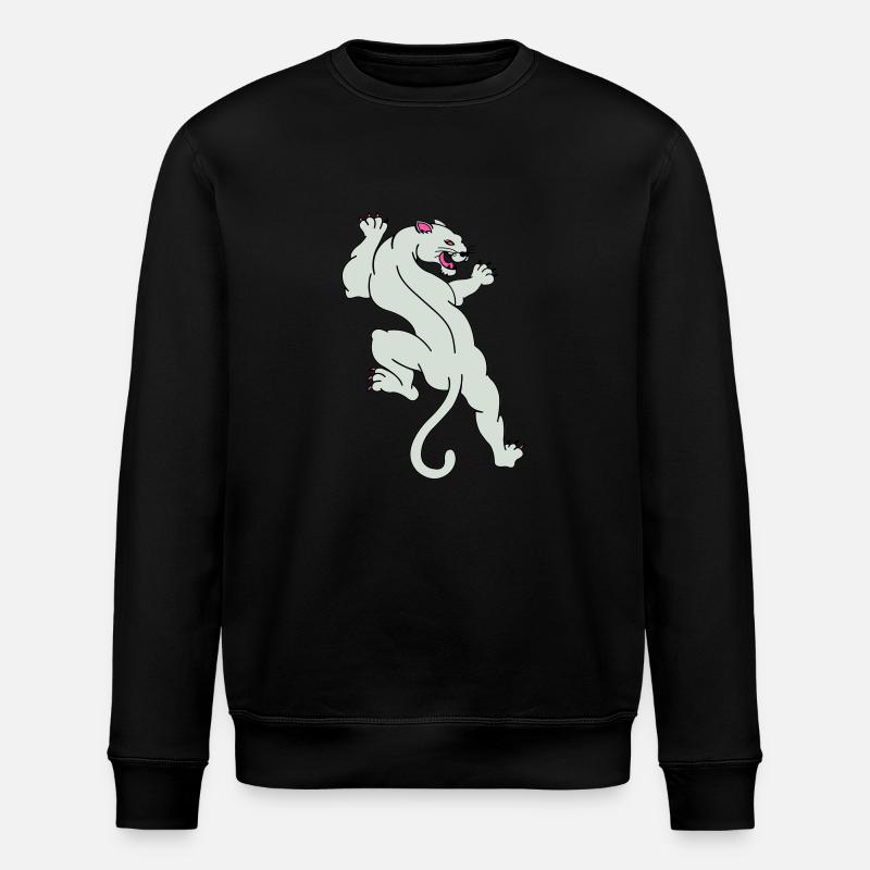 panther 02 - Stanley/Stella Unisex Bio-Sweatshirt ROLLER - Schwarz