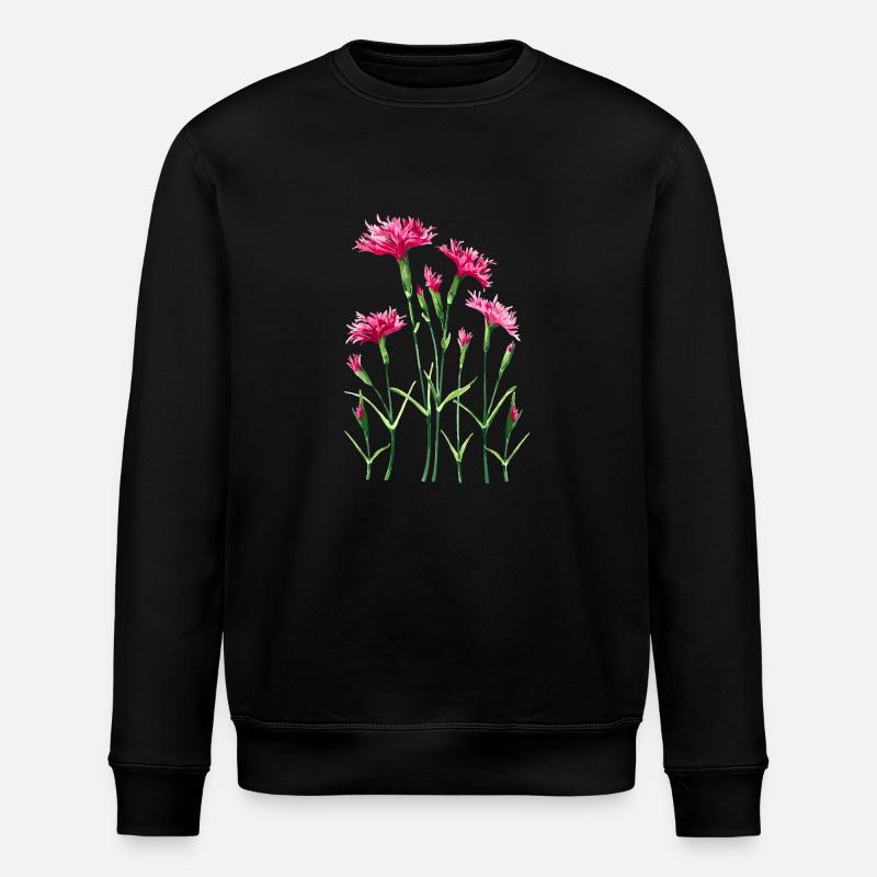 Fleur - Sweat bio ROLLER Stanley/Stella Unisexe - noir