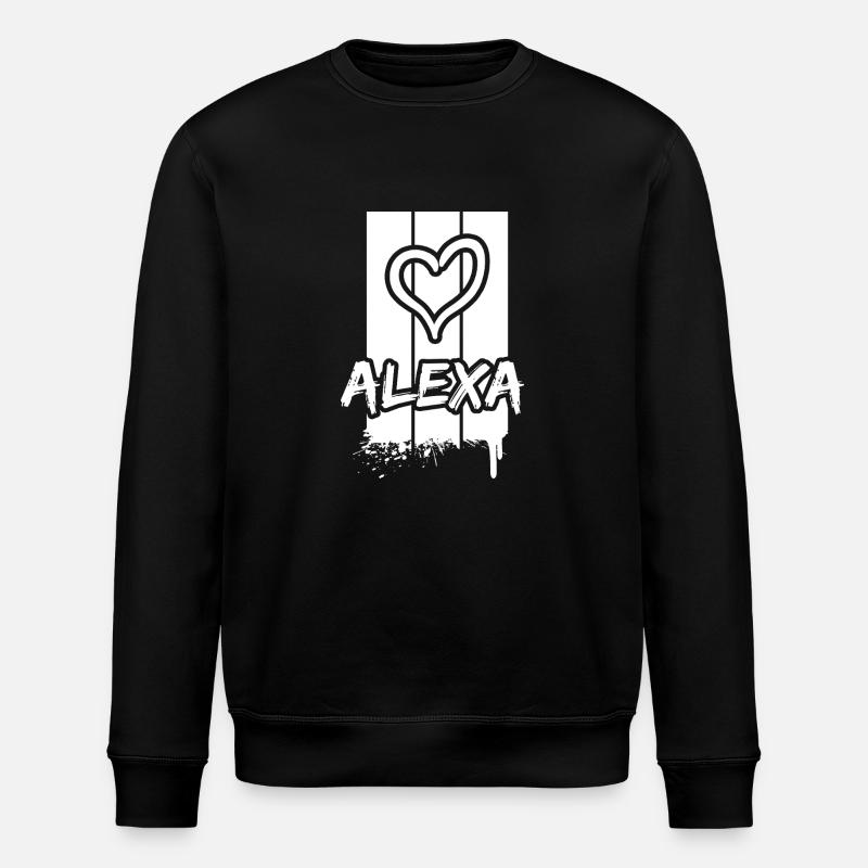 Alexa Alexa - Stanley/Stella Unisex Bio-Sweatshirt ROLLER - Schwarz