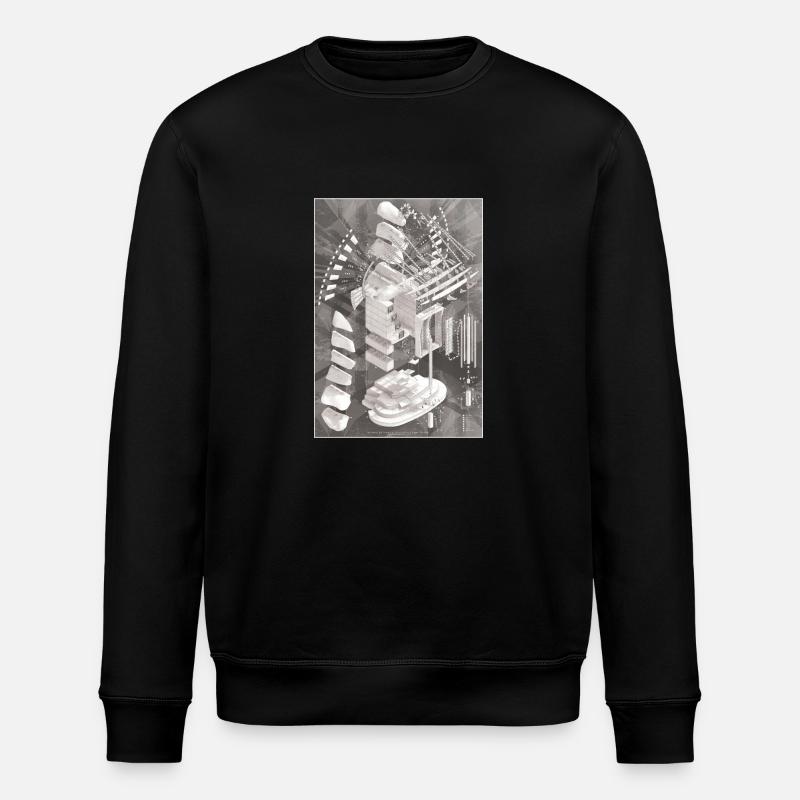 Basans Gateway - Stanley/Stella Unisex Bio-Sweatshirt ROLLER - Schwarz