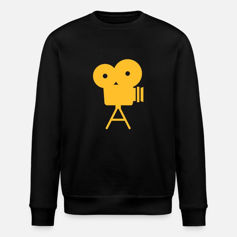 Camera - Stanley/Stella ROLLER Unisex Organic Sweatshirt - black