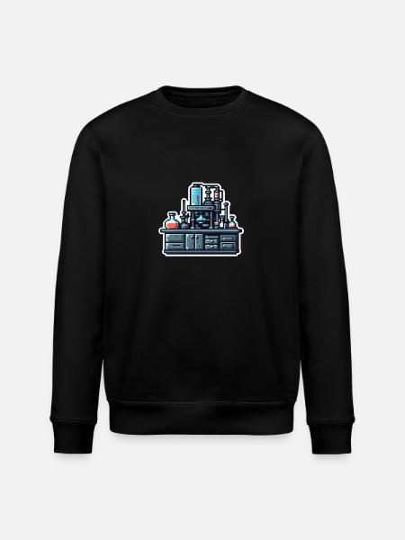 Experiment desk - Stanley/Stella Unisex Bio-Sweatshirt ROLLER - Schwarz