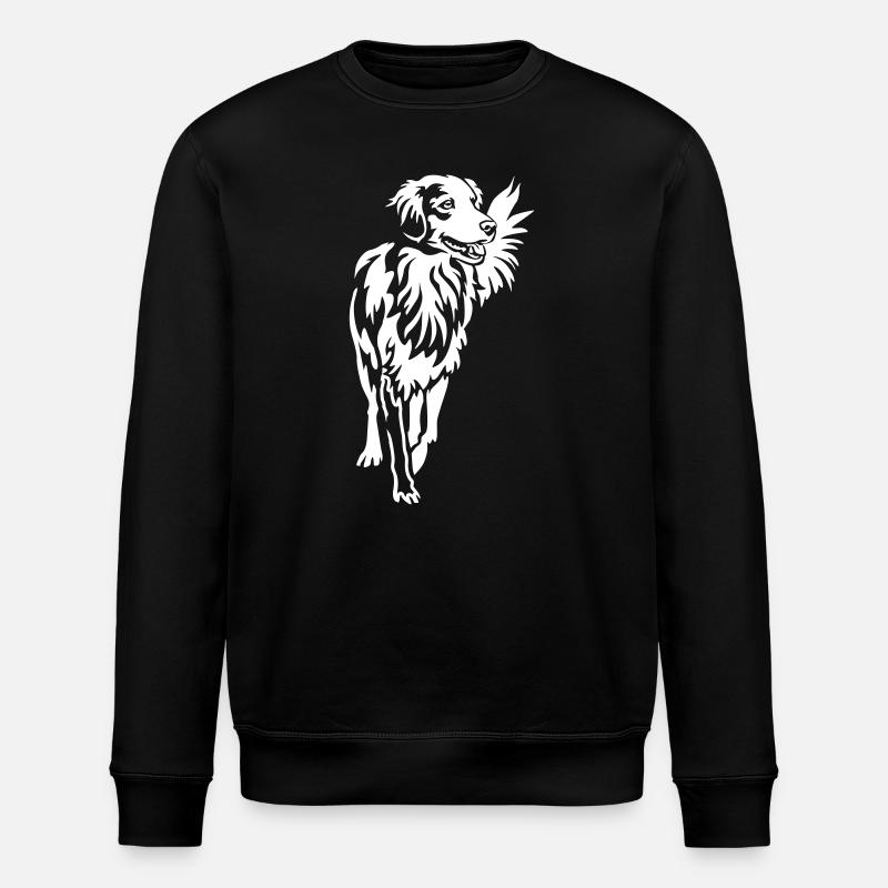 Canard tolling Retriever « Black Edition » - Sweat bio ROLLER Stanley/Stella Unisexe - noir