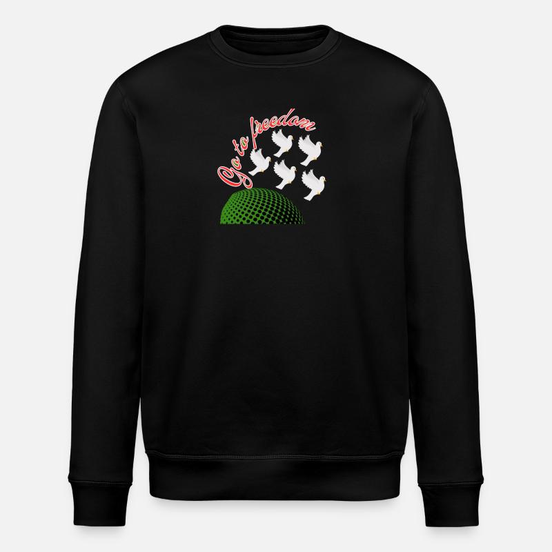 liberté - Sweat bio ROLLER Stanley/Stella Unisexe - noir