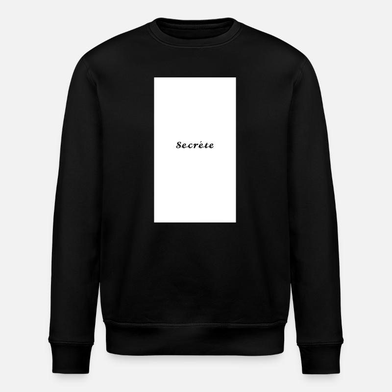 Geheimnis - Stanley/Stella Unisex Bio-Sweatshirt ROLLER - Schwarz