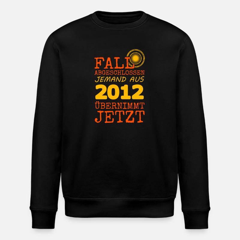 2012 - Stanley/Stella ROLLER Unisex Organic Sweatshirt - black