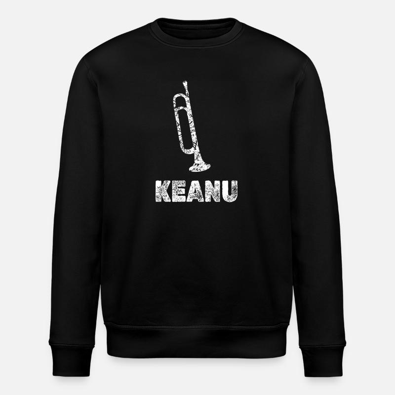 Gift for Keanu - Stanley/Stella ROLLER Unisex Organic Sweatshirt - black